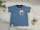 T-Shirt rauchblau mit Waldtiere, Gr. 50-152