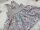 Sommerkleid oder -tunika, Rosen grau, Gr. 74-164