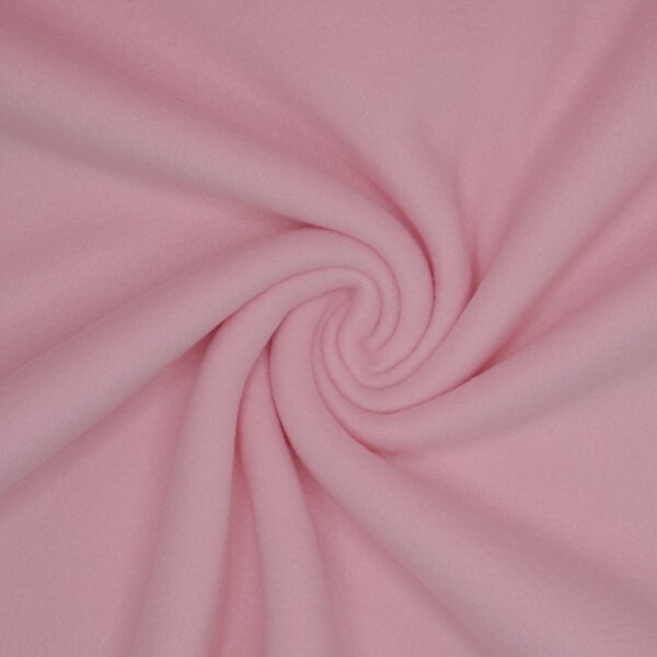 Baumwollfleece rosa